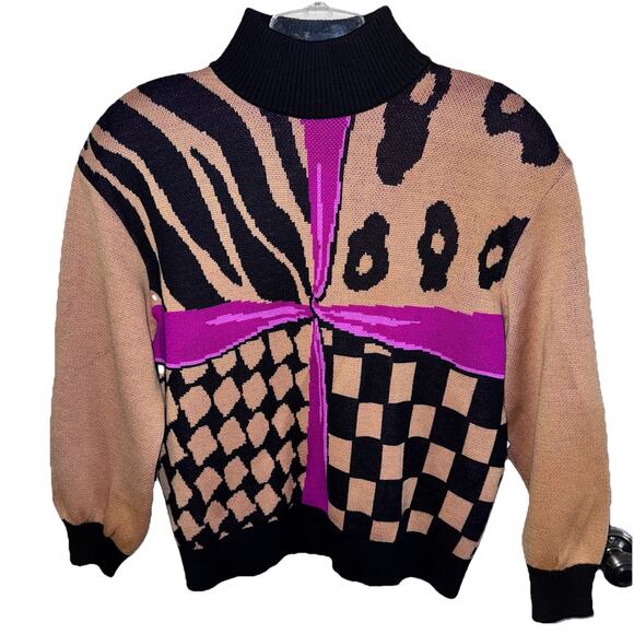 St. John Sweaters - Vintage 80’s Marie St. John 100% Wool Sweater Sz Medium NWT